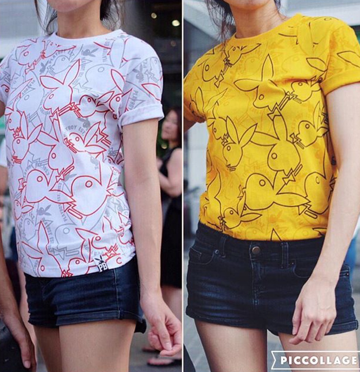 เสื้อยืดสกรีนลาย Play boy