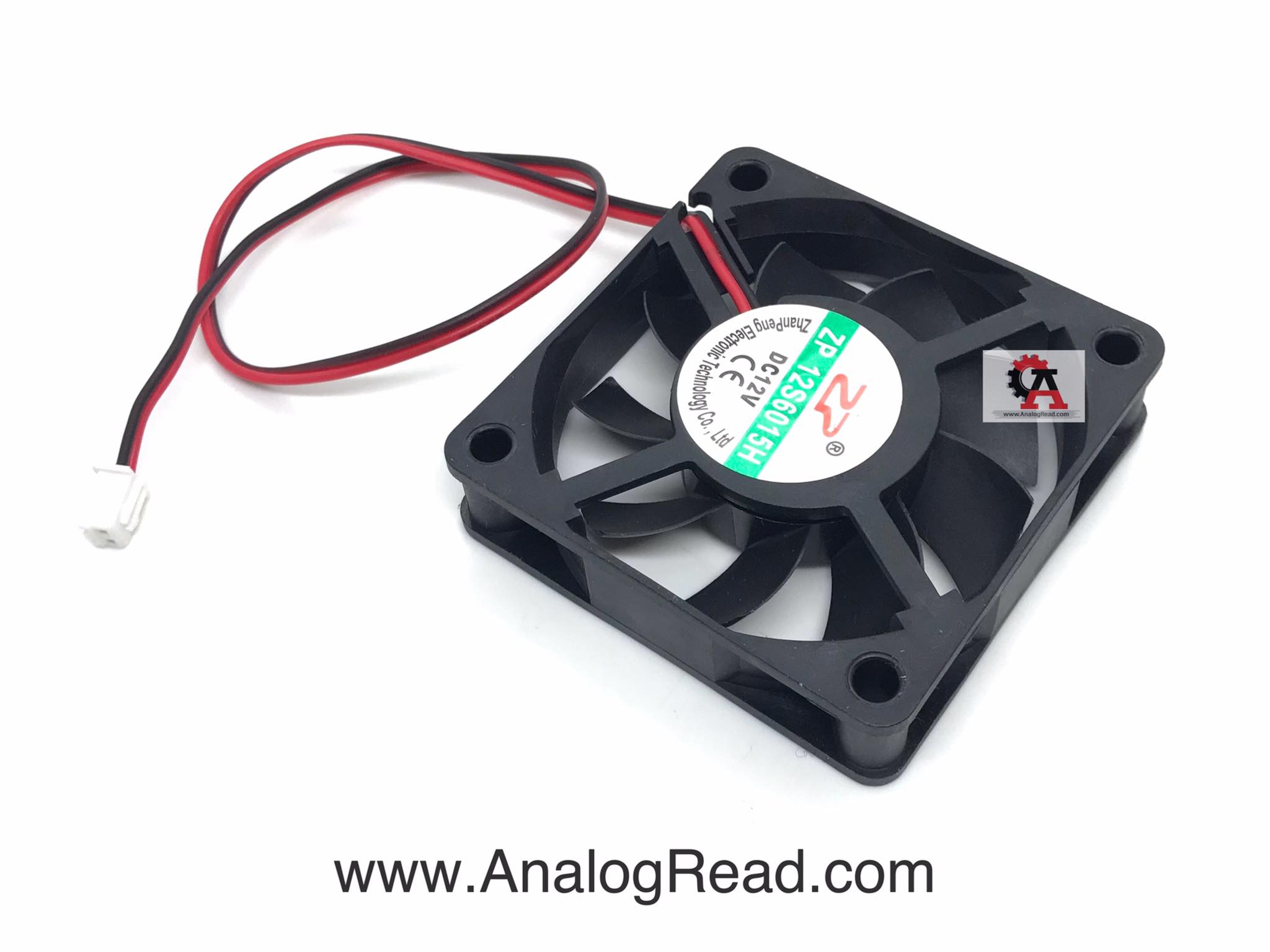 12V fan cooling 6x6cm