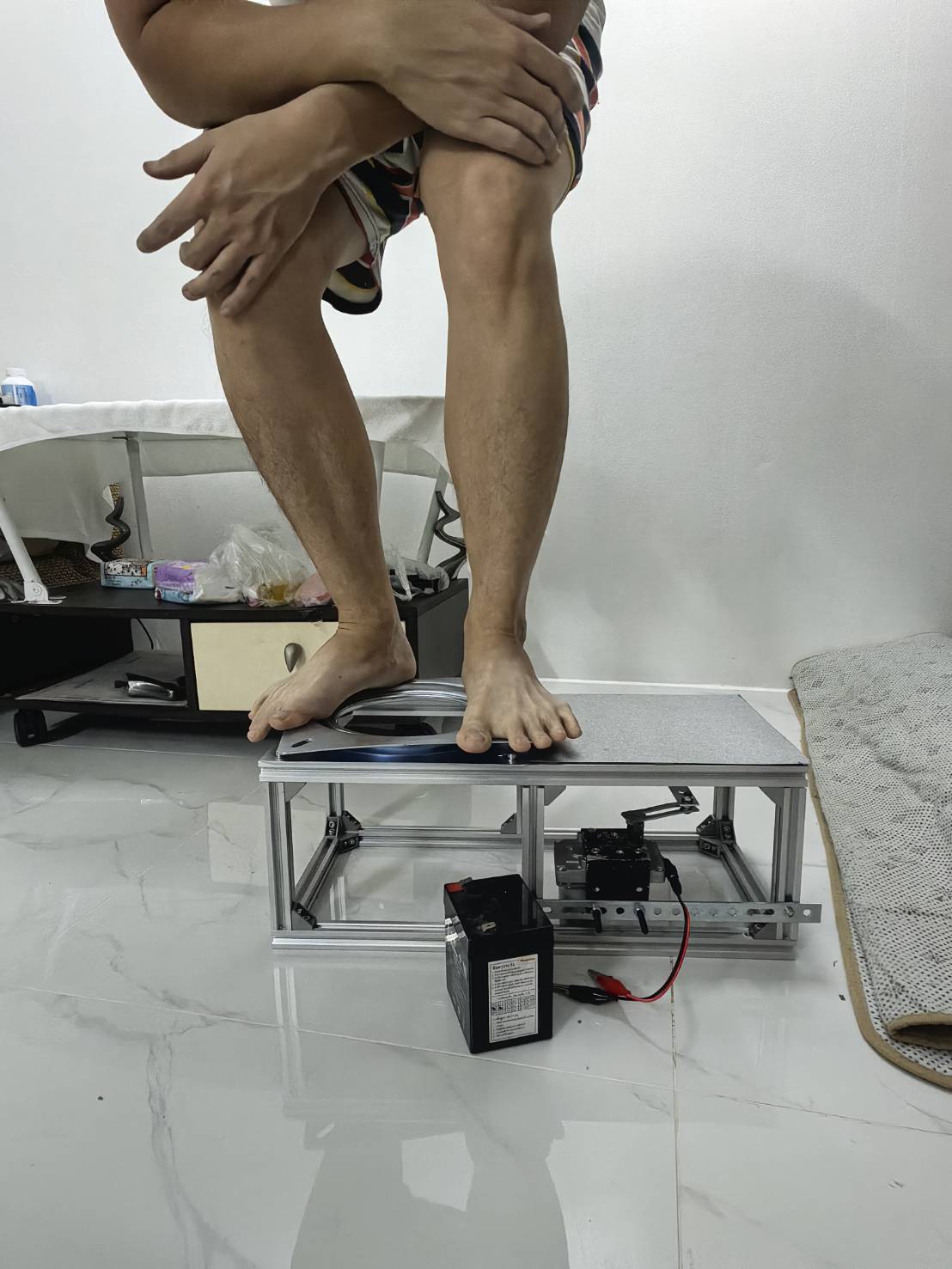 OT194 เครื่องเขย่า DIY ทำโค๊กวุ้น ผสมเชื้อ ใช้ไฟแบต 12V หรือไฟบ้าน 220V ได้