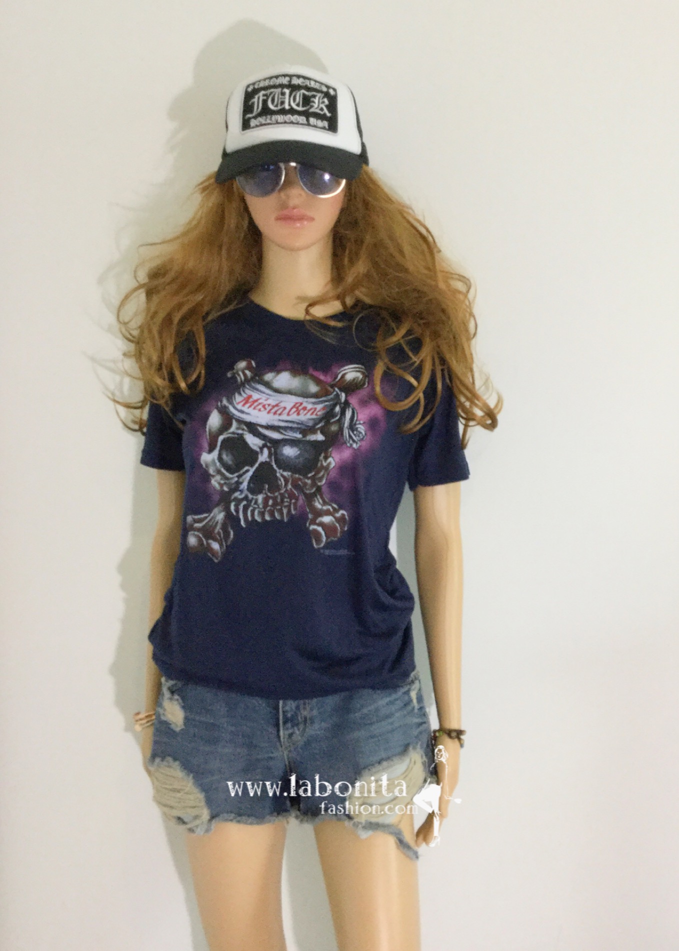 เสื้อยืด เสื้อยืดสกรีนลายวินเทจ☠️☠️☠️