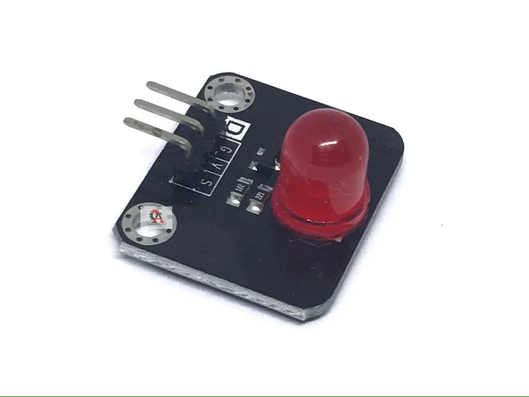 Led lighting Module 8mm สีแดง
