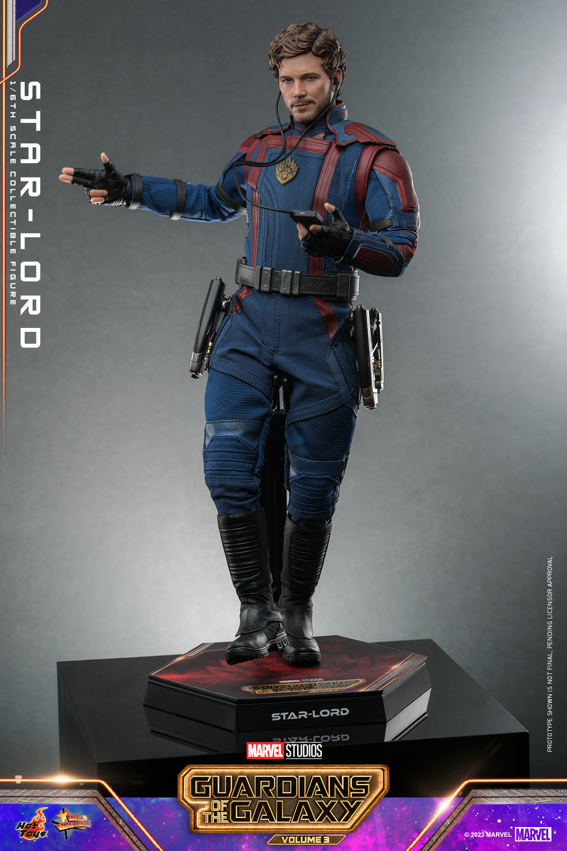 Hot Toys MMS709 1/6 Guardians of the Galaxy Vol. 3 - Star-Lord