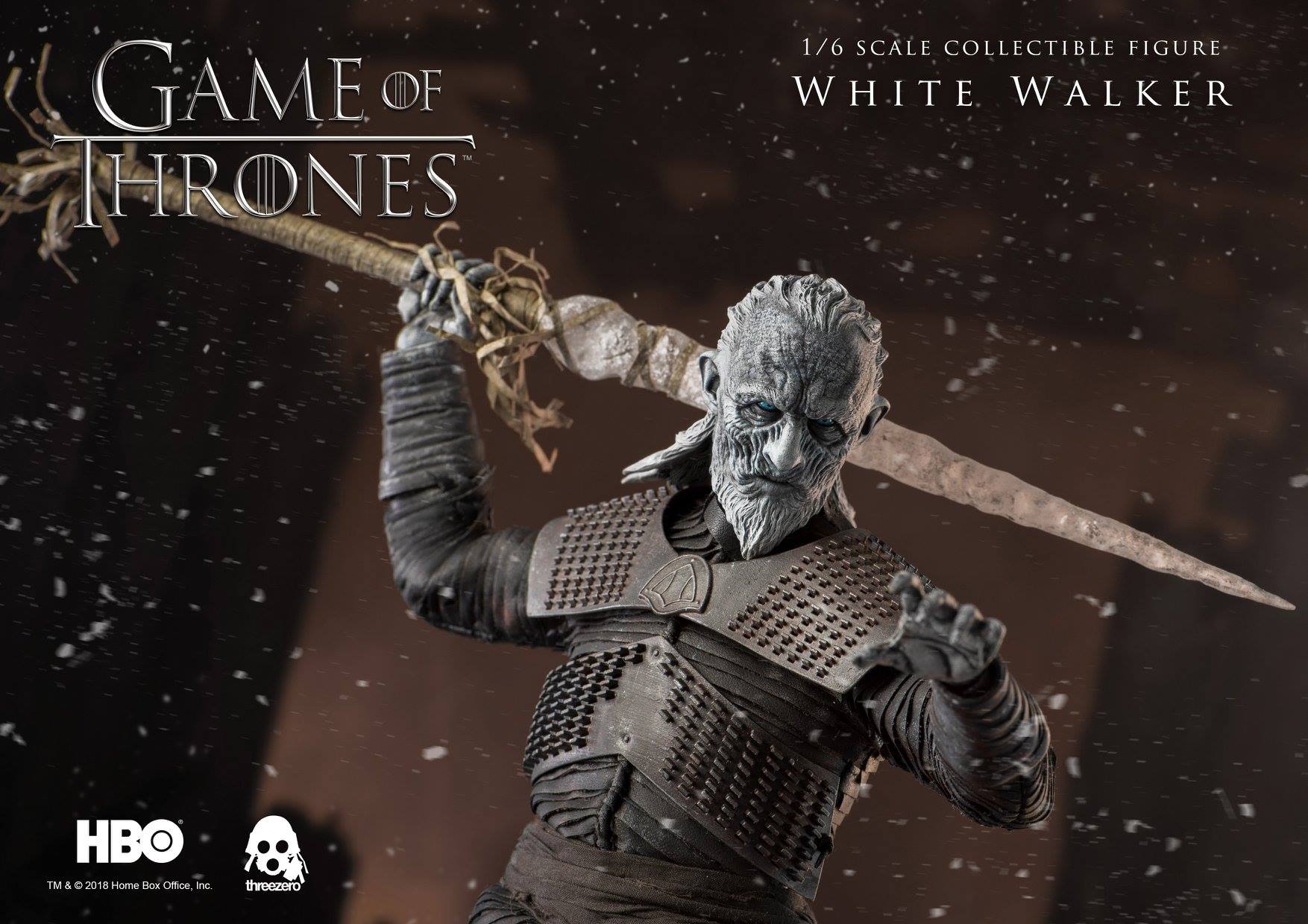 ThreeZero 3Z0037DV Game of Thrones - White Walker (Deluxe Version)