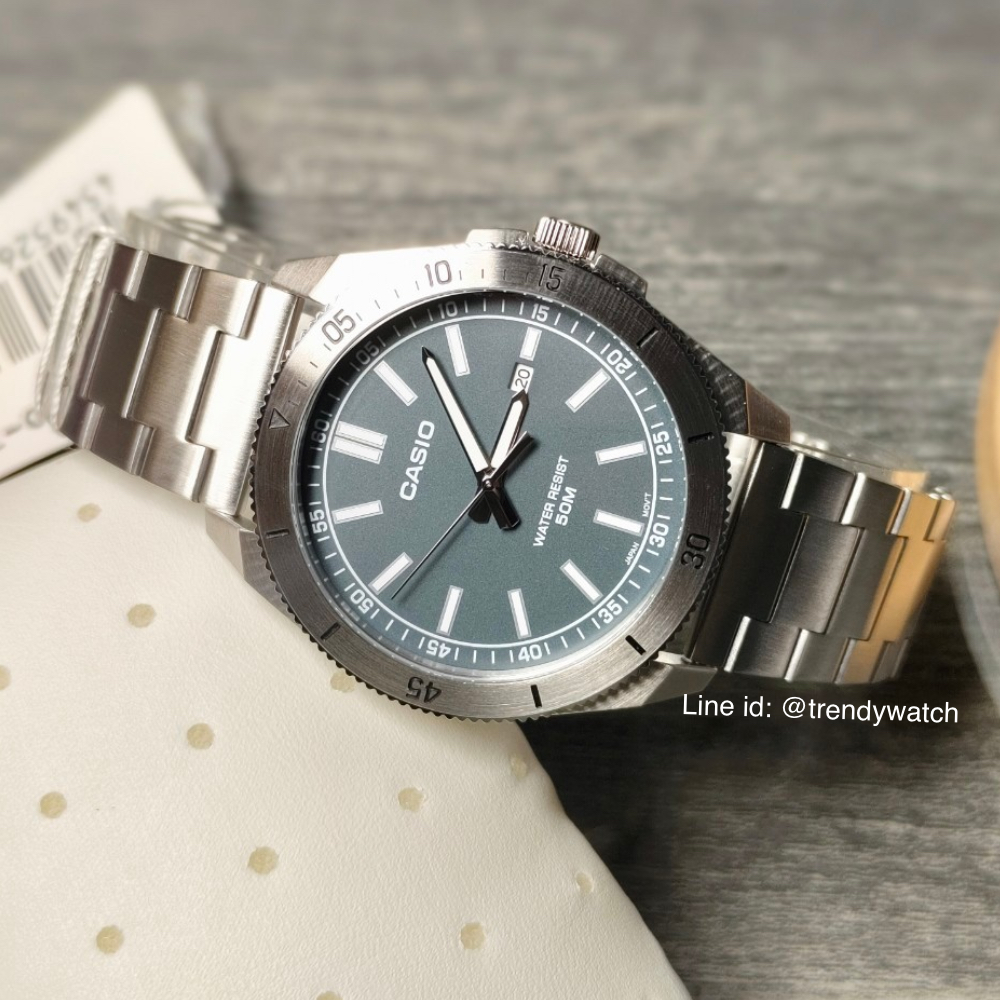 นาฬิกาข้อมือ Casio Standard Men MTP-E155 Series MTP-E155C-1E MTP-E155C-3E MTP-E155D-1E MTP-E155D-2E MTP-E155D-3E MTP-E155D-5E