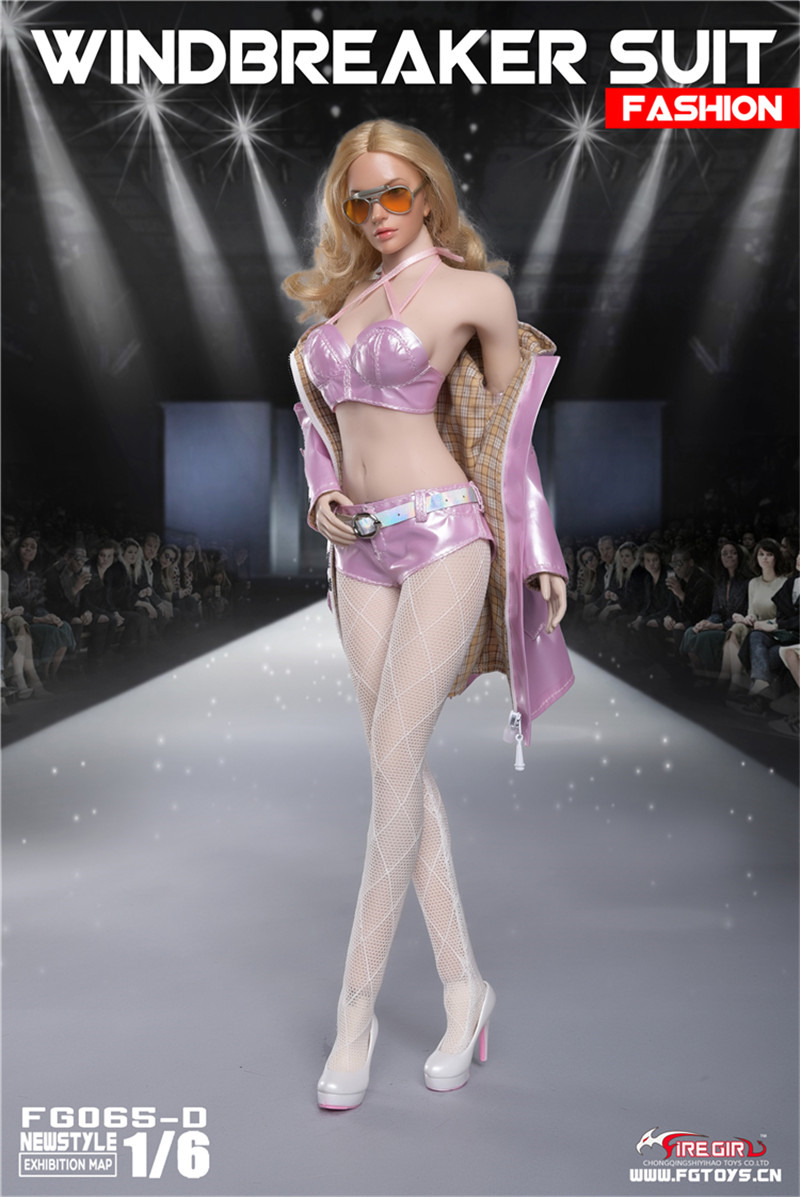 Fire Girl Toys FG065 1/6 Fashion Windbreaker Suit