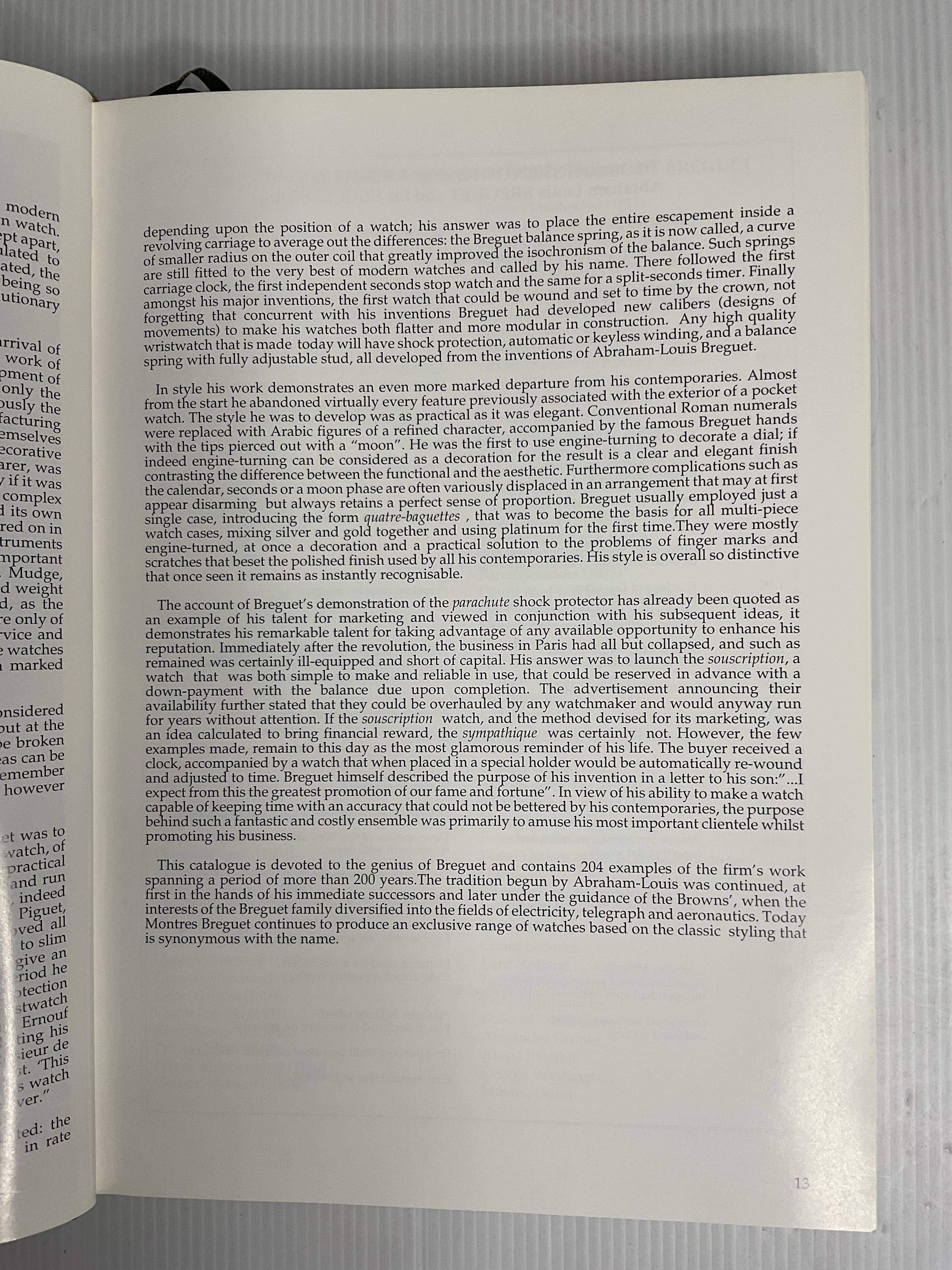 The art of Breguet: An important collection of 204 watches, clocks and wristwatches Habsburg January 1, 1991 90-99% Hardcover