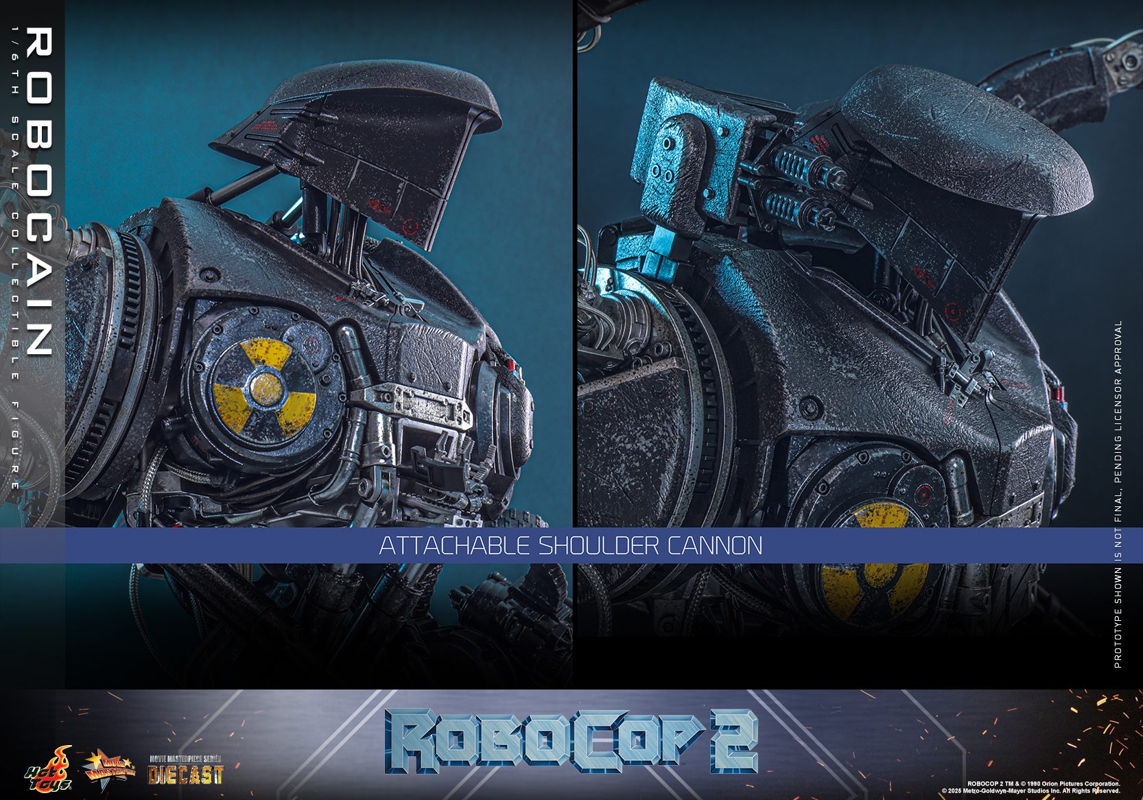 Hot Toys MMS828D75 RoboCop 2 - RoboCain