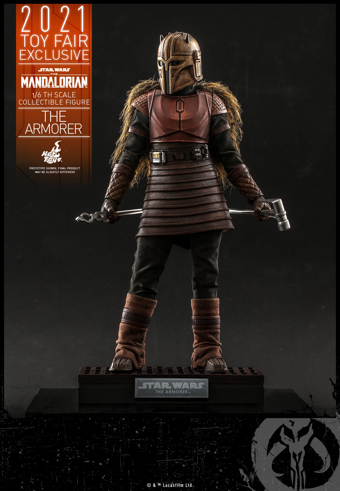 Hot Toys TMS044 1/6 Star Wars: The Mandalorian™ - The Armorer™ [Toy Fair Exclusive 2021]