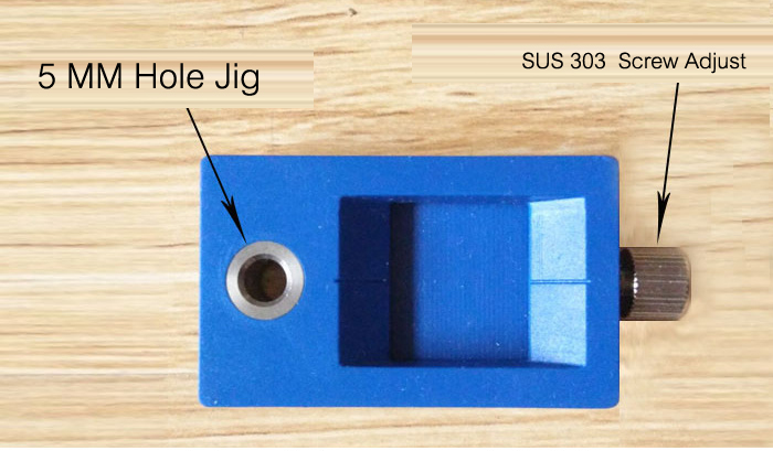 R13 ชุดจิ๊กเจาะมือจับประตู OK-WORK