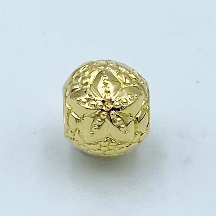 ตัวคั่น มาในรูปแบบ ปลาดาวและผองเพื่อนสัตว์ทะเล เงินแท้ ชุบทอง 925 & 14K Yellow Gold Plated "Star Fish and Ocean Theme" Charm