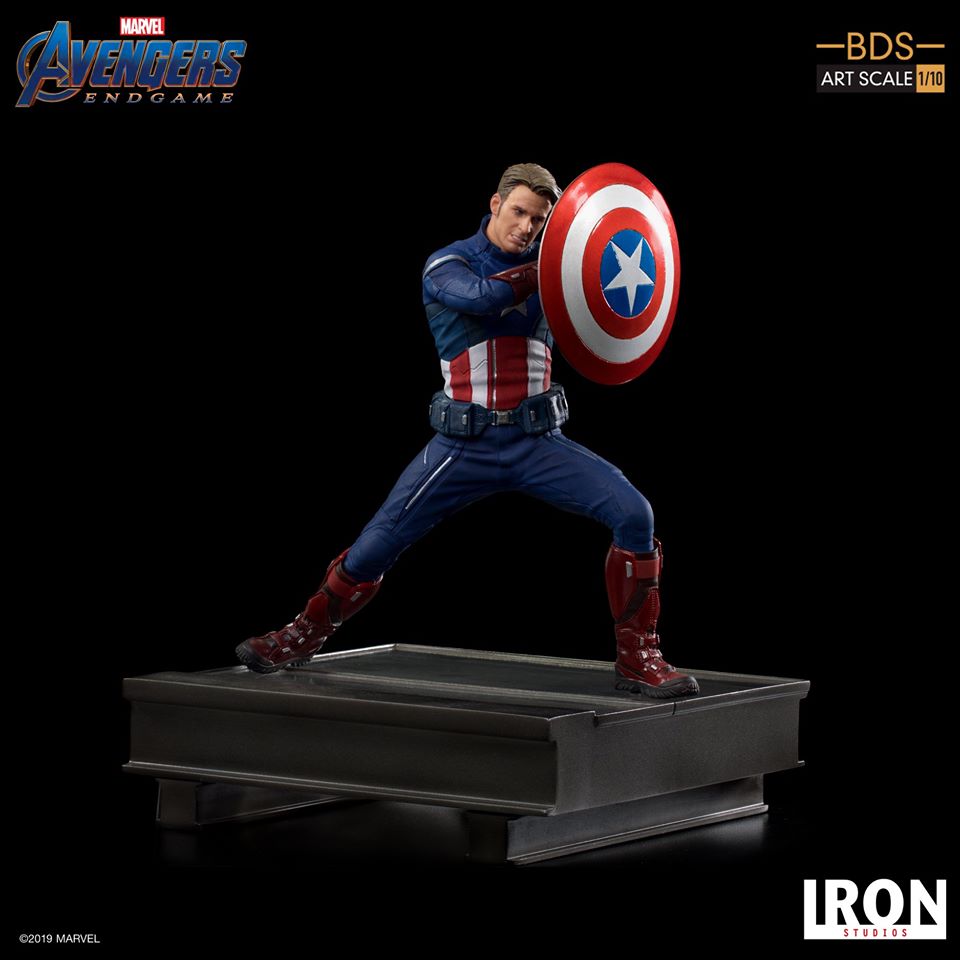 Iron Studios BDS Art Scale 1/10 Avengers: Endgame - Captain America 2023 (16F)