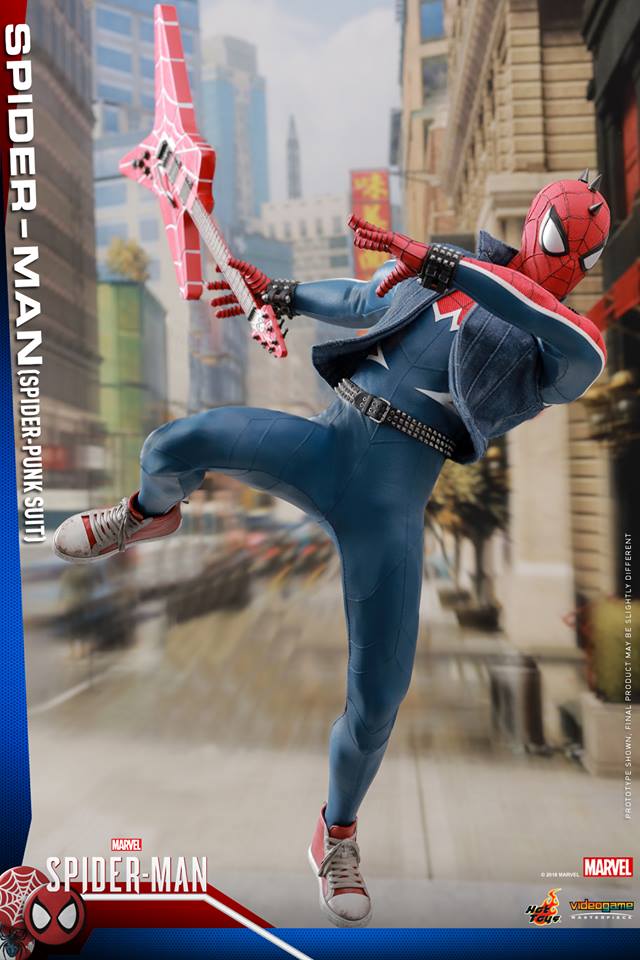 Hot Toys VGM32 MARVEL'S SPIDER-MAN - SPIDER-MAN (SPIDER-PUNK SUIT)