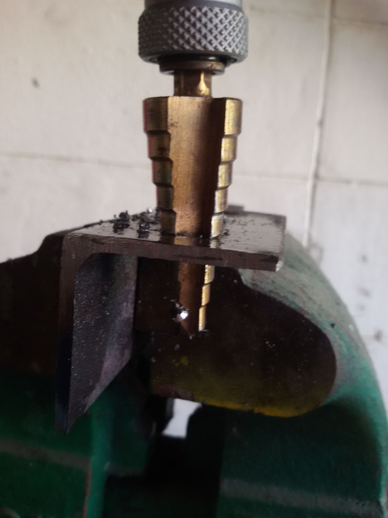 ST02 ดอกสว่านทรงเจดีย์ ดอกเจาะคว้านรู,Step Drill,ชุบไทเทเนียม ยกชุด 3 ดอก 5/9/15 Step เบอร์มิล ใหญ่สุด 32 mm * แกนกลมกันลื่น*