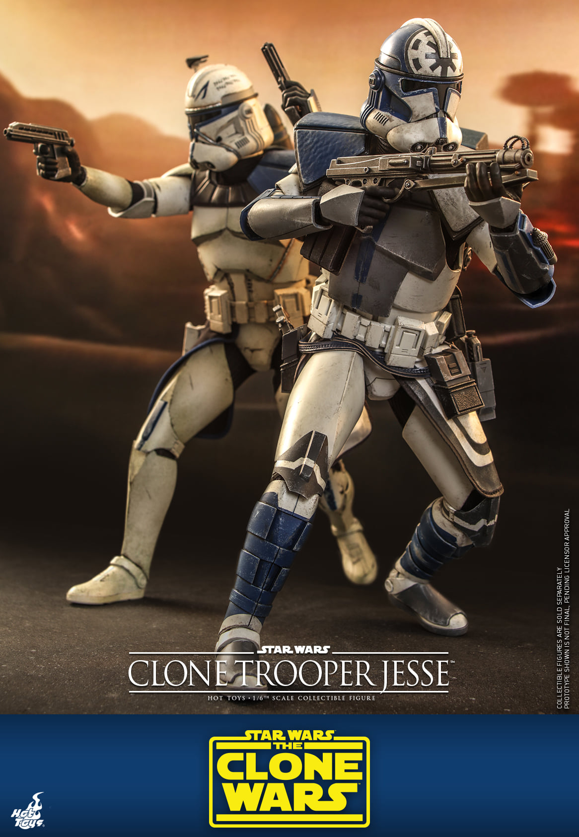 Hot Toys TMS064 1/6 Star Wars: The Clone Wars™ - Clone Trooper Jesse™