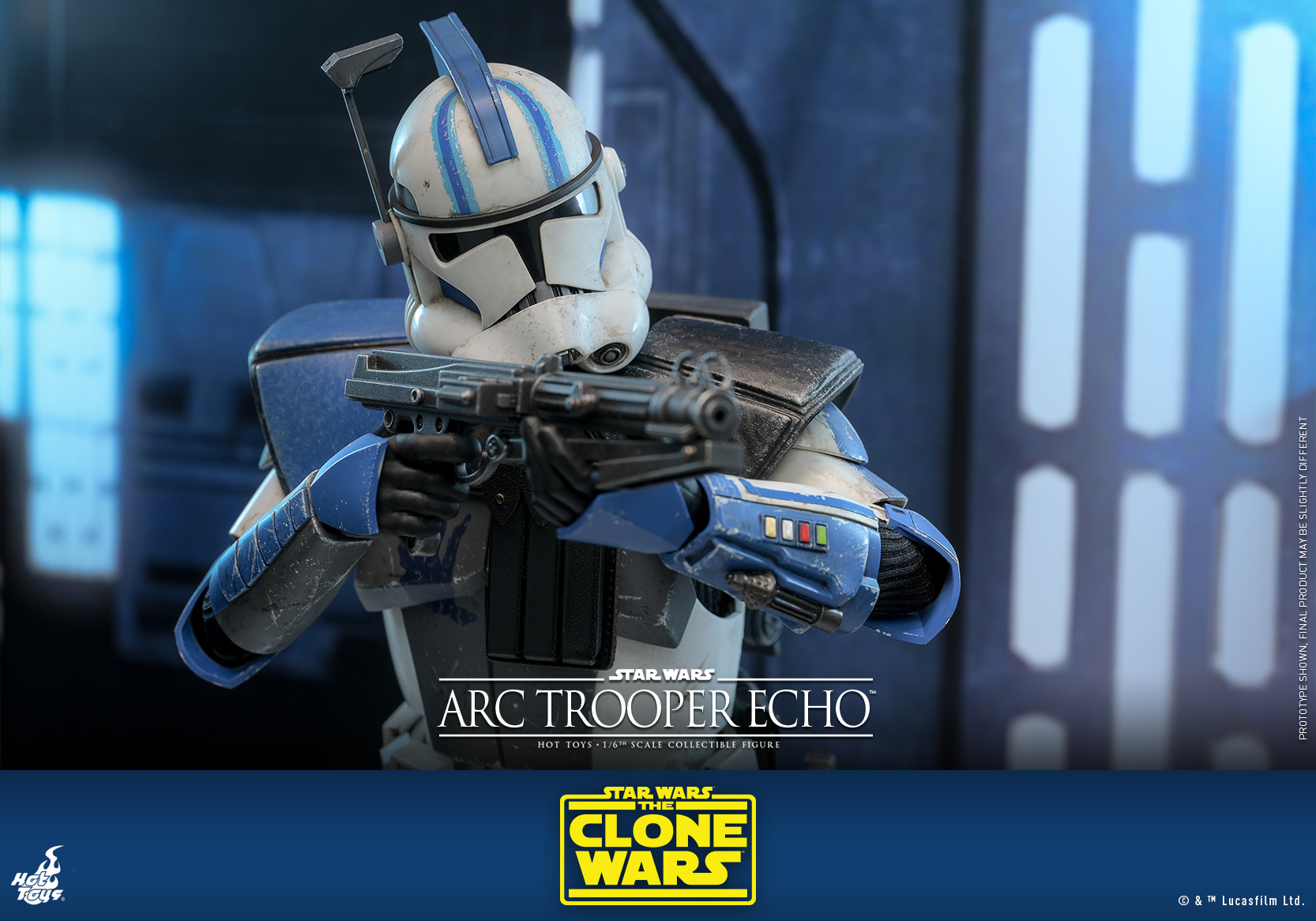 Hot Toys TMS133 Star Wars: The Clone Wars - Arc Trooper Echo