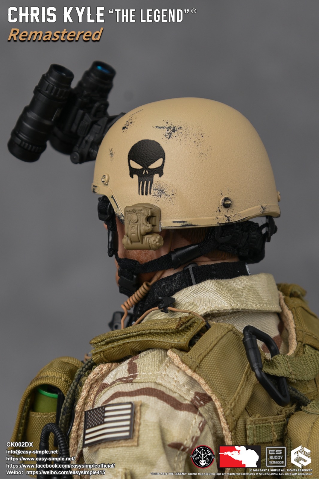 BlackOpsToys X Easy&Simple ES CK002DX Chris Kyle "The Legend" Remastered (Deluxe Version)