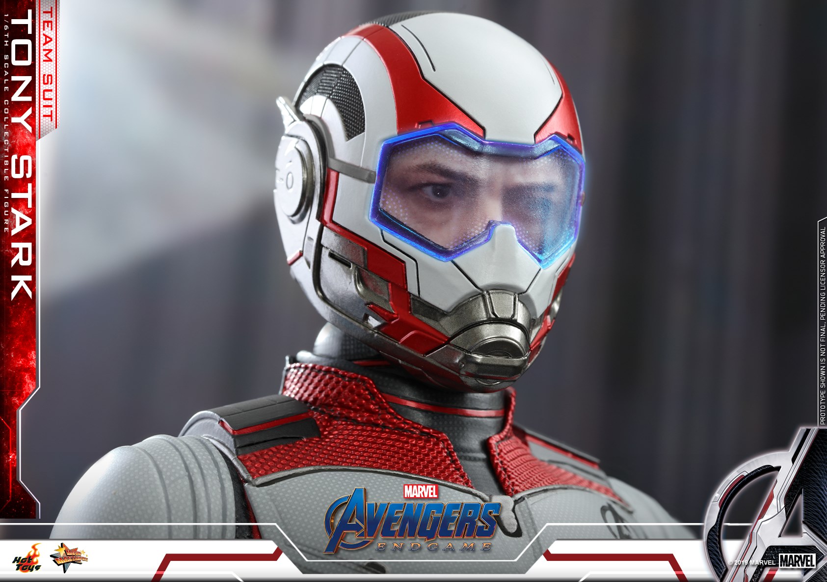 Hot Toys MMS537 Avengers: Endgame - Tony Stark (Team Suit)