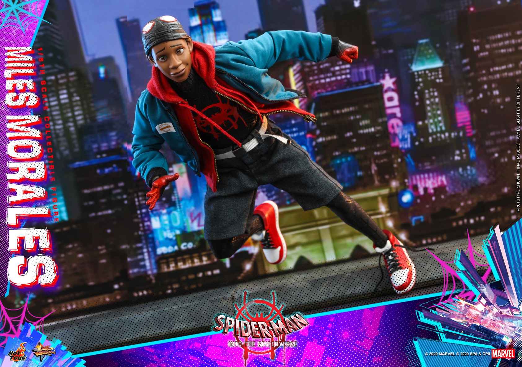 Hot Toys MMS567 Spider-Man Into the Spider-Verse 1/6 Miles Morales