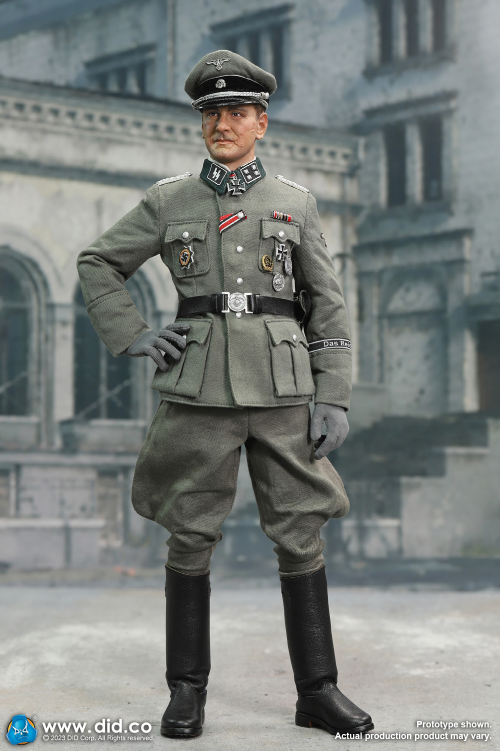 DID D80172 1/6 WWII German - Otto Skorzney