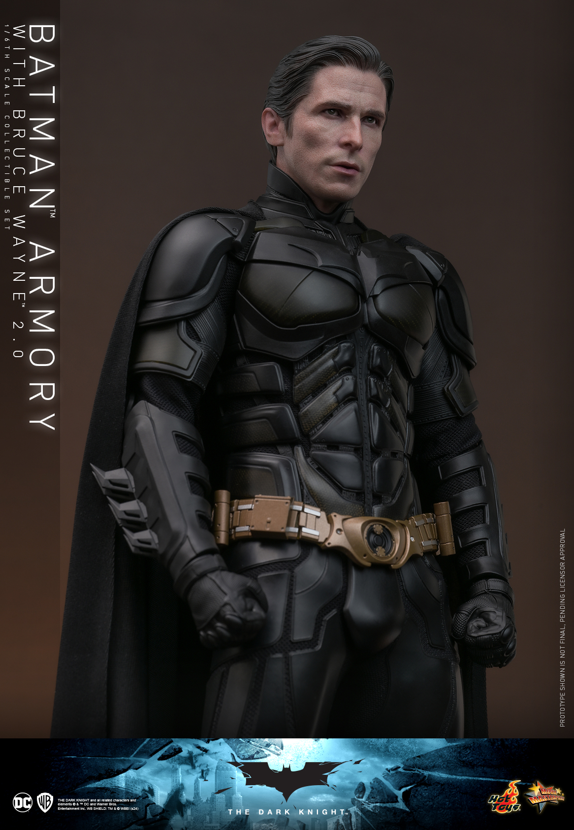 Hot Toys MMS750 The Dark Knight - Batman Armory with Bruce Wayne (2.0)