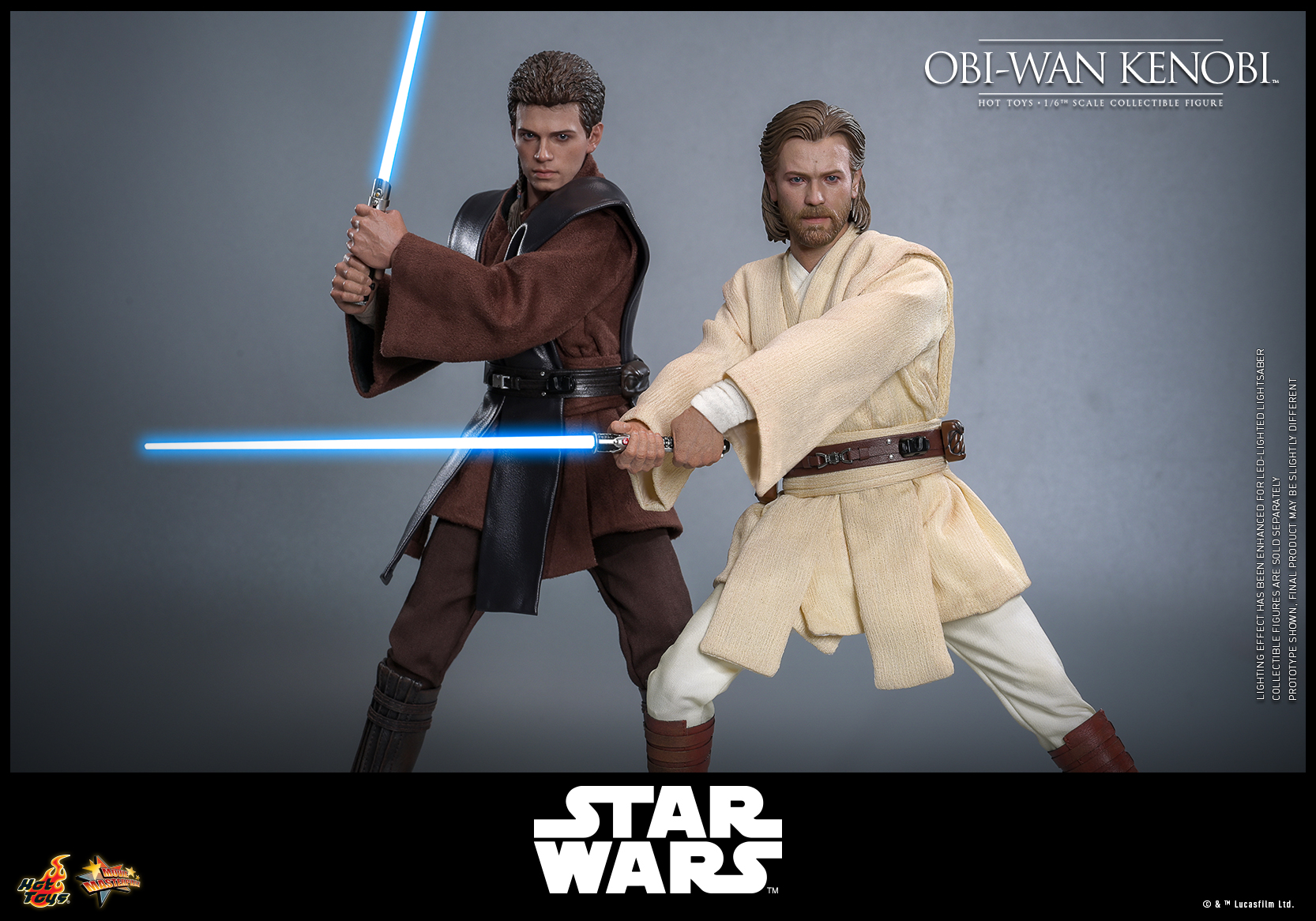 Hot Toys MMS808 Star Wars: Attack Of The Clones - Obi-Wan Kenobi