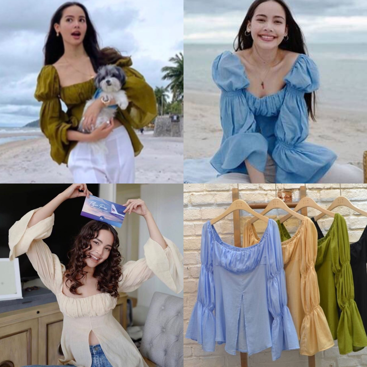 เสื้อแบบคุณญาญ่าใส่ ผ้าเหมือนที่คุณญาญ่าใส่เป๊ะๆ