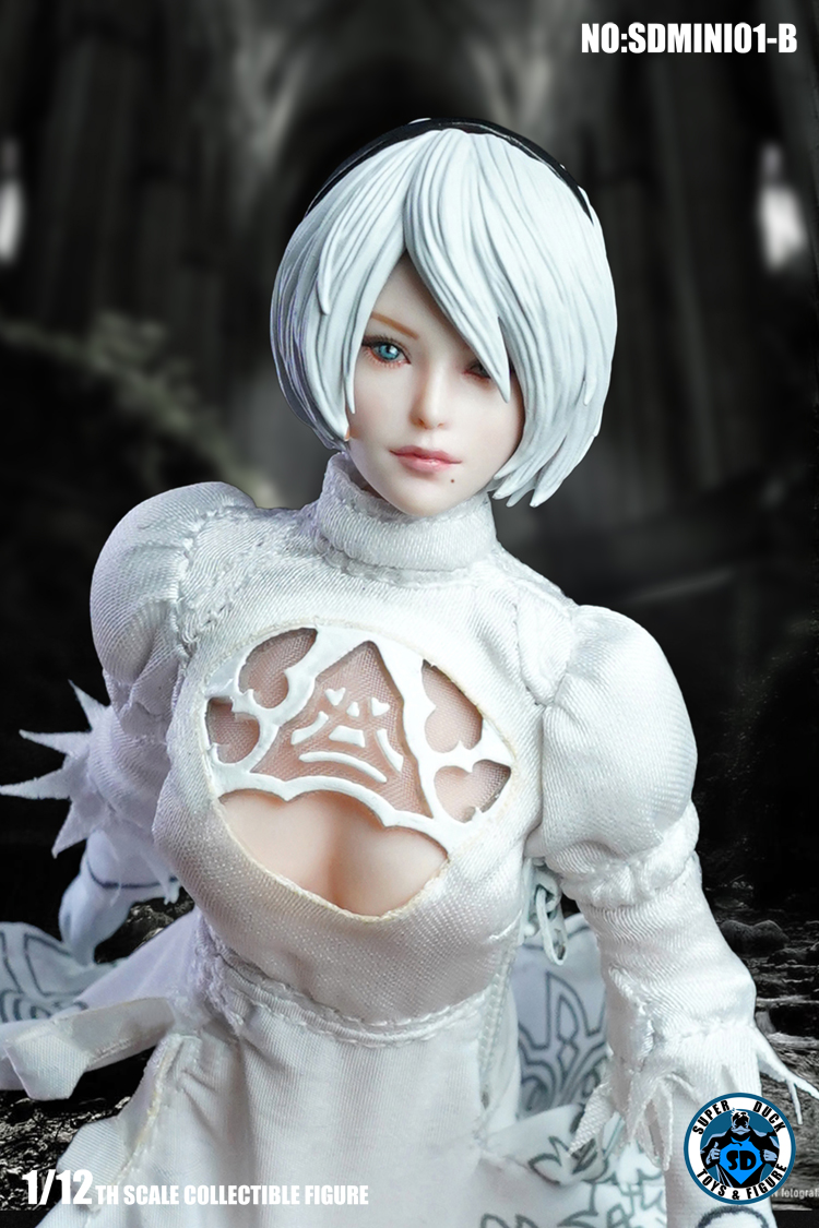 SUPER DUCK SDMINI001-B 1/12 Sexy Cosplay (White)