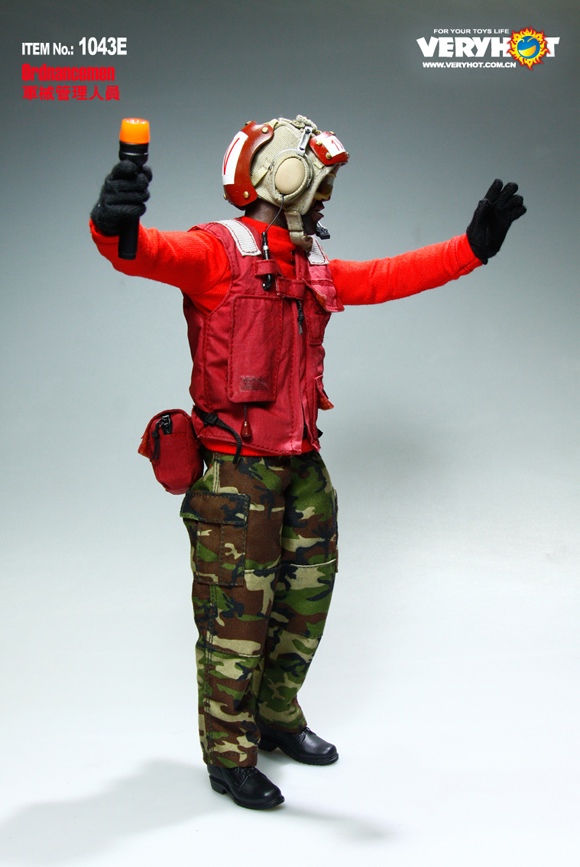 VERYHOT NO:1043E US Navy Flight Deck Crew (Ordnancemen)