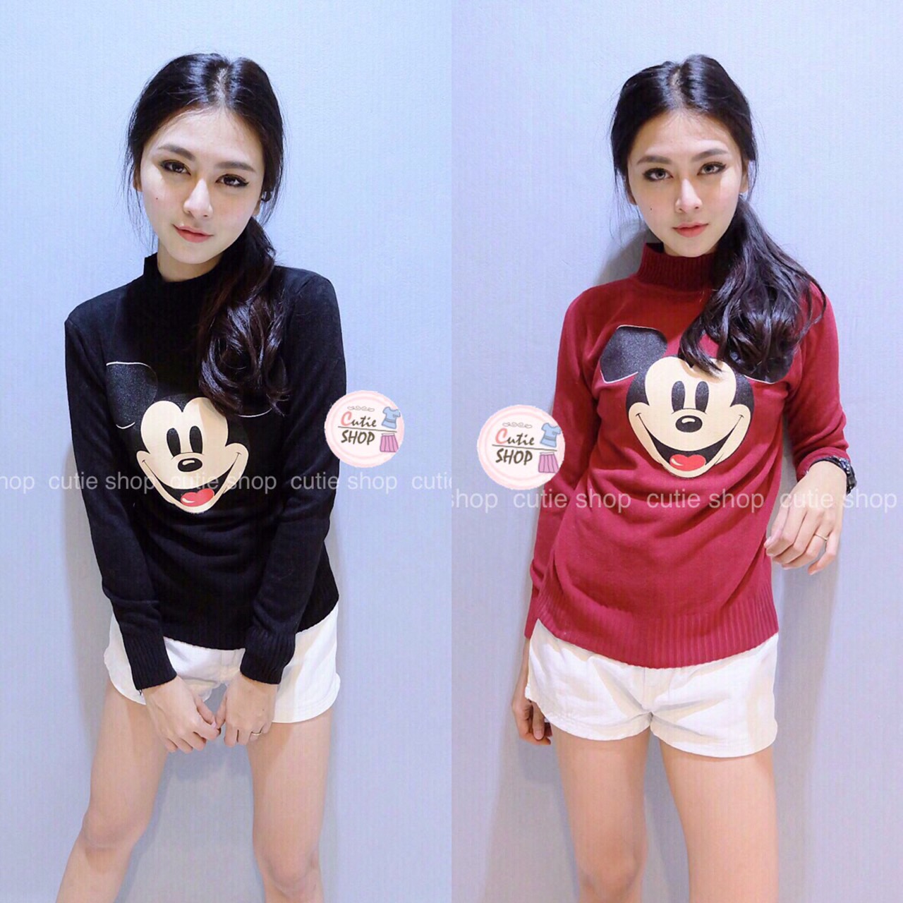 พร้อมส่ง เสื้อยืดไหมพรมสกรีนลาย การ์ตูนสุดฮิต ฟรีไซส์ :รอบอก อก32" ยืดได้ถึง38"