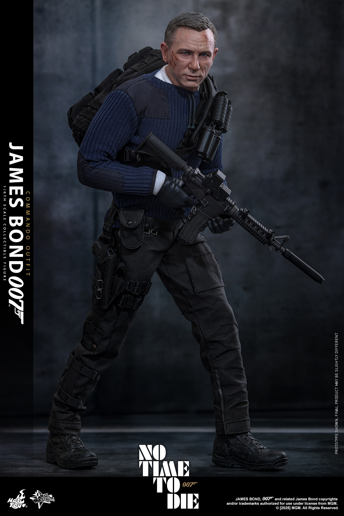 Hot Toys MMS804 No Time To Die - James Bond (Commando Outfit)