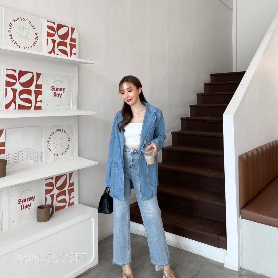 เสื้อสูทยีนส์ เบลเซอร์ยีนส์สวยๆ