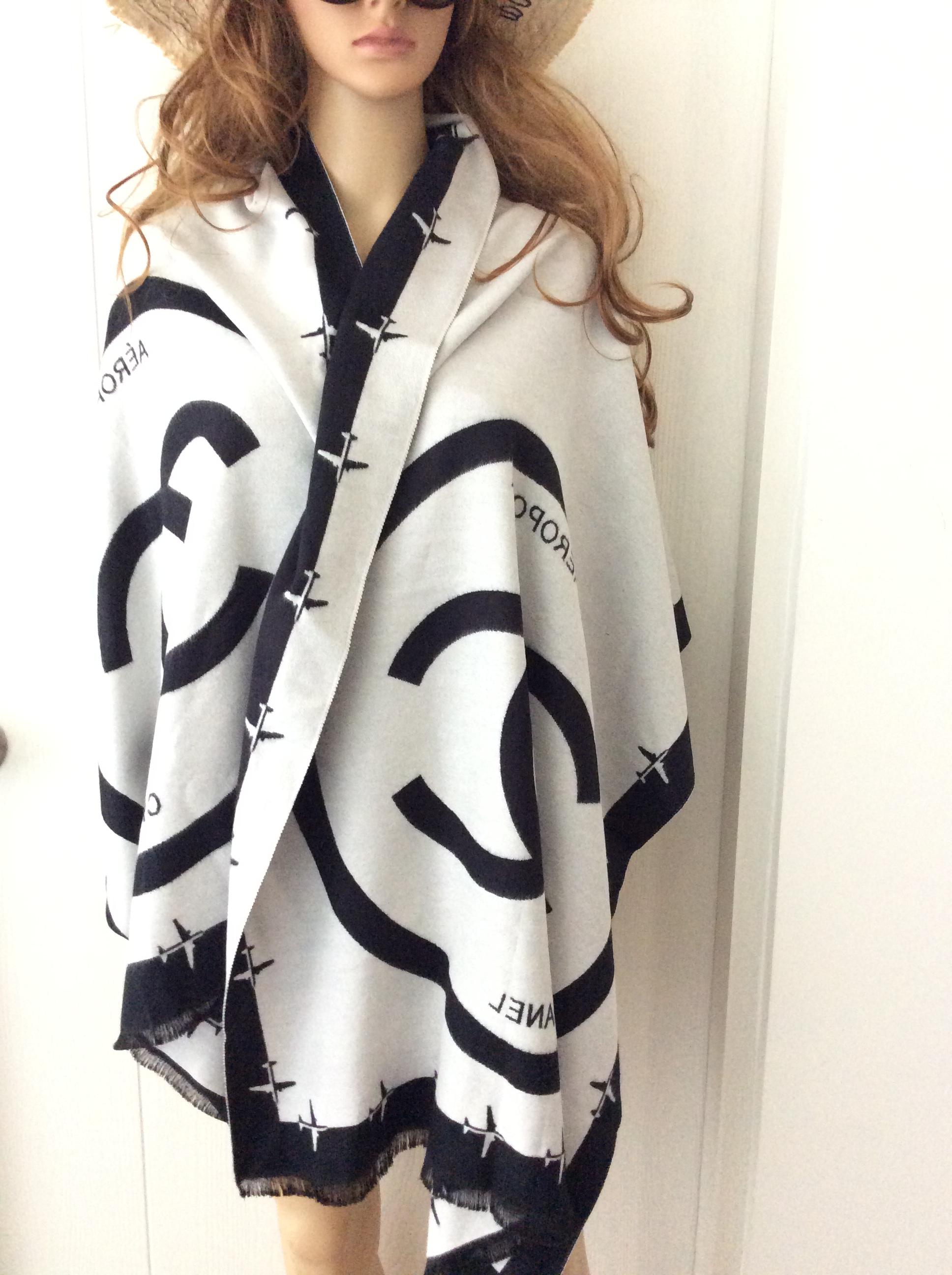 ผ้าคลุมไหล่Gucci ผ้าคลุมผืนใหญ่ใช้ได้2หน้า