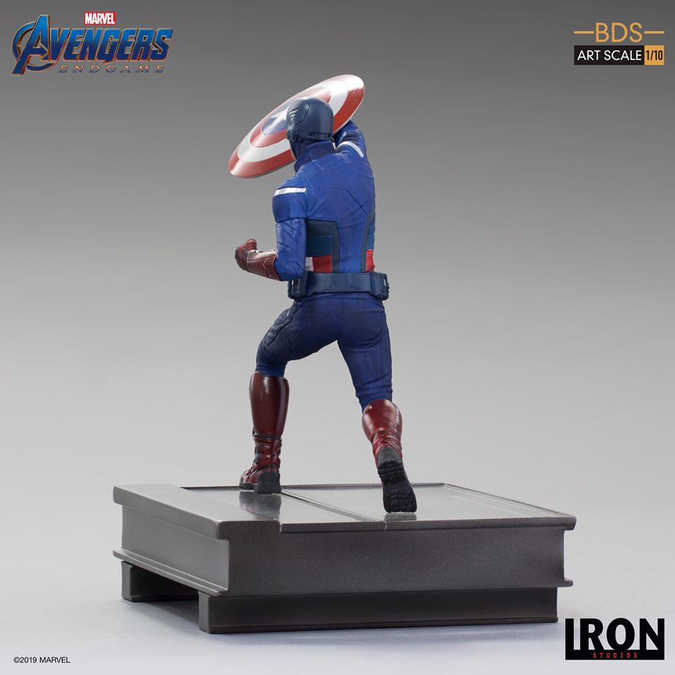 Iron Studios BDS Art Scale 1/10 Avengers: Endgame - Captain America 2012 (16F)