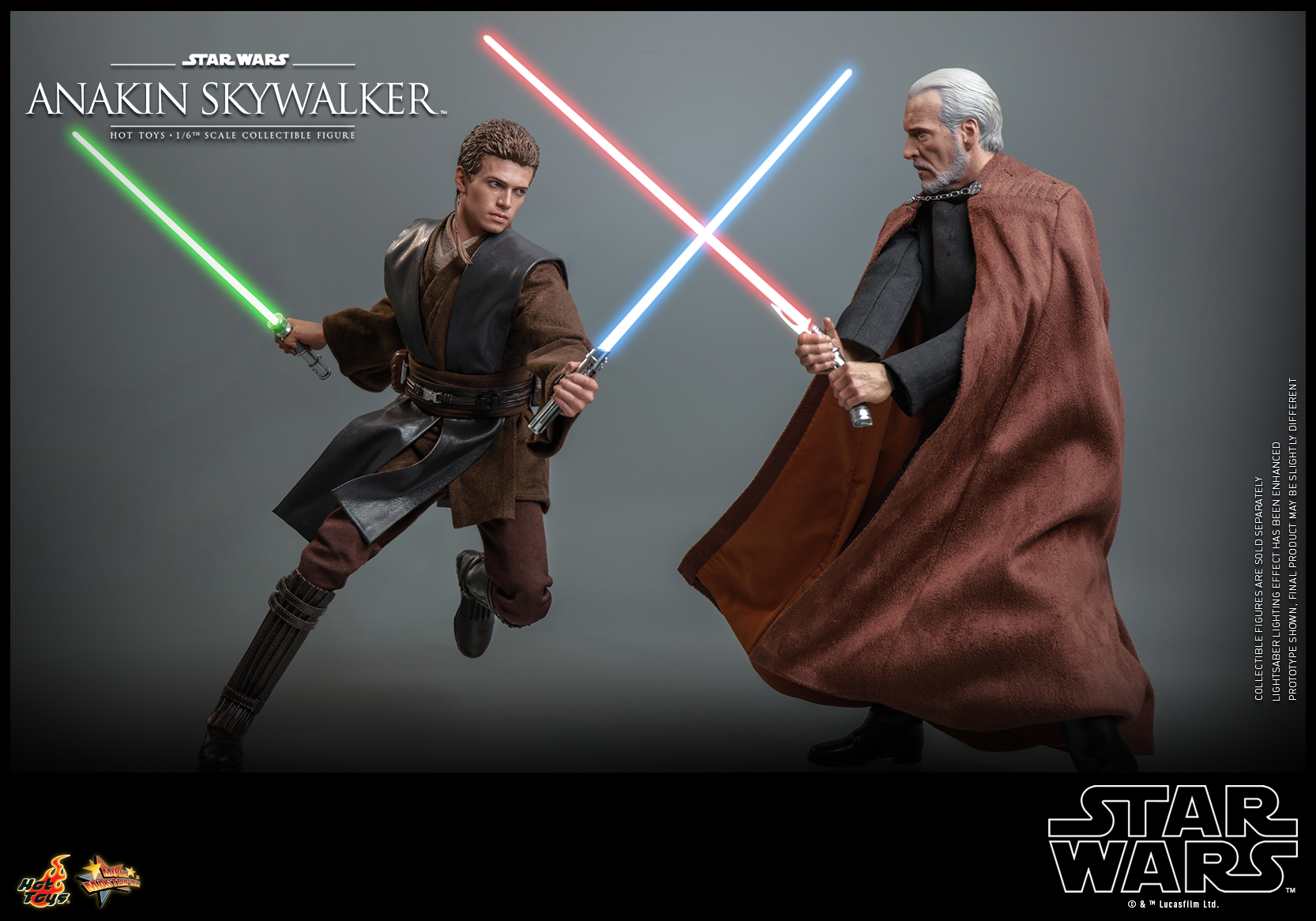 Hot Toys MMS677 1/6 Star Wars Episode II: Attack of the Clones™ - Anakin Skywalker