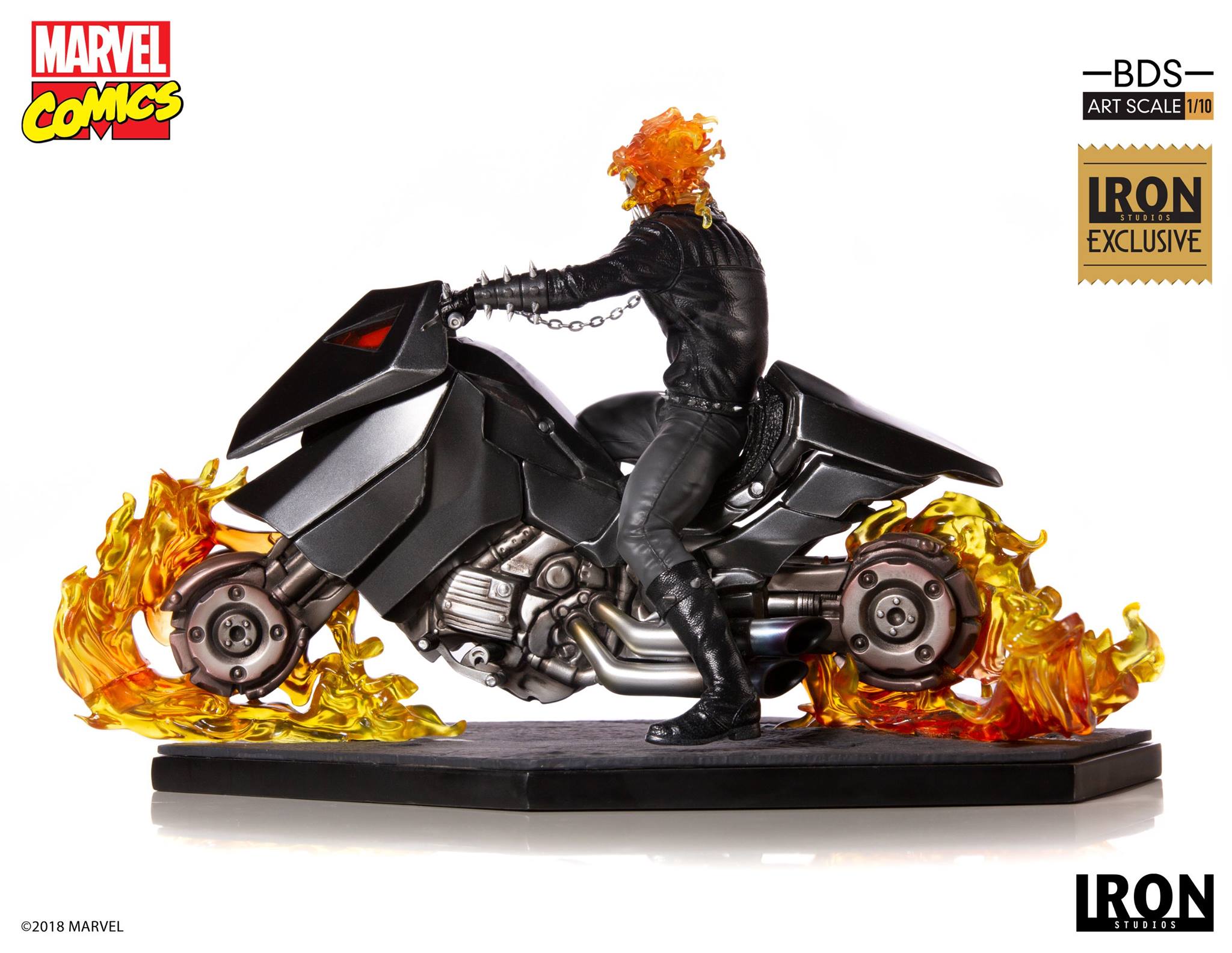 Iron Studios BDS Art Scale 1/10 Marvel Comics Series 5 - Ghost Rider (EX)
