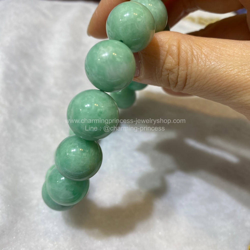 Emerald มรกต 16 มม AAA+ อัญมณีแห่งความรัก ความหวัง และความสมบูรณ์