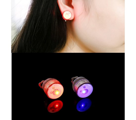 ต่างหูมีไฟแบบหนีบ