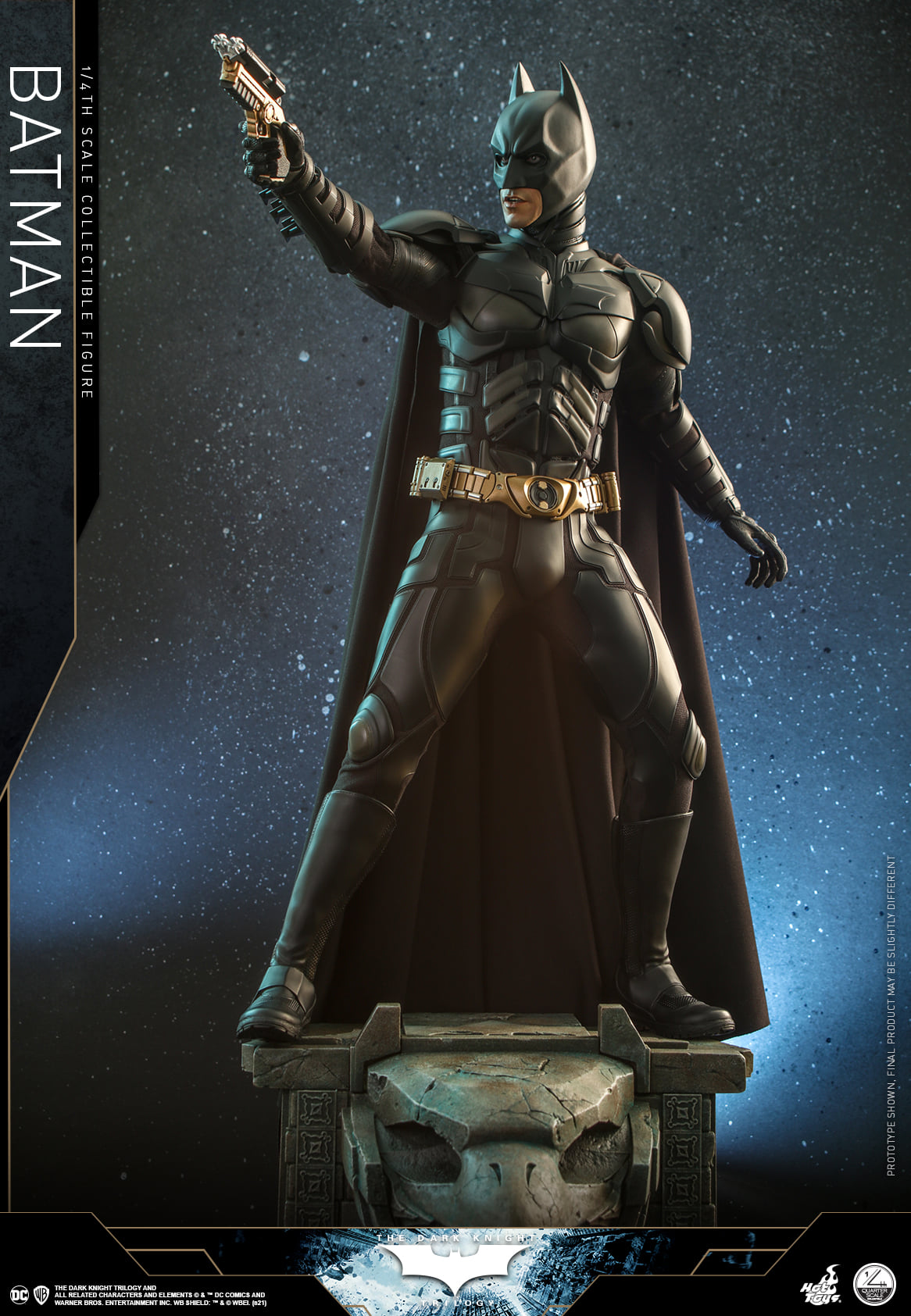 Hot Toys QS019 1/4 The Dark Knight Trilogy - Batman