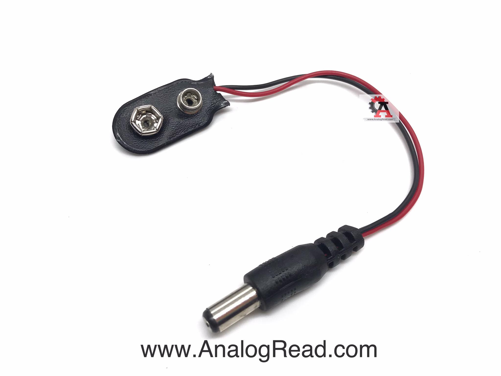 9V Battery Snap Connector with Power Plug set2