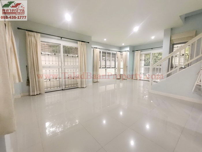 บ้านเดี่ยว ม.ธัญญาภิรมย์ คลอง 5 ถ.รังสิต-นครนายก ธัญบุรี ปทุมธานี บ้านสวย หลังริม อยู่ต้นโครงการ