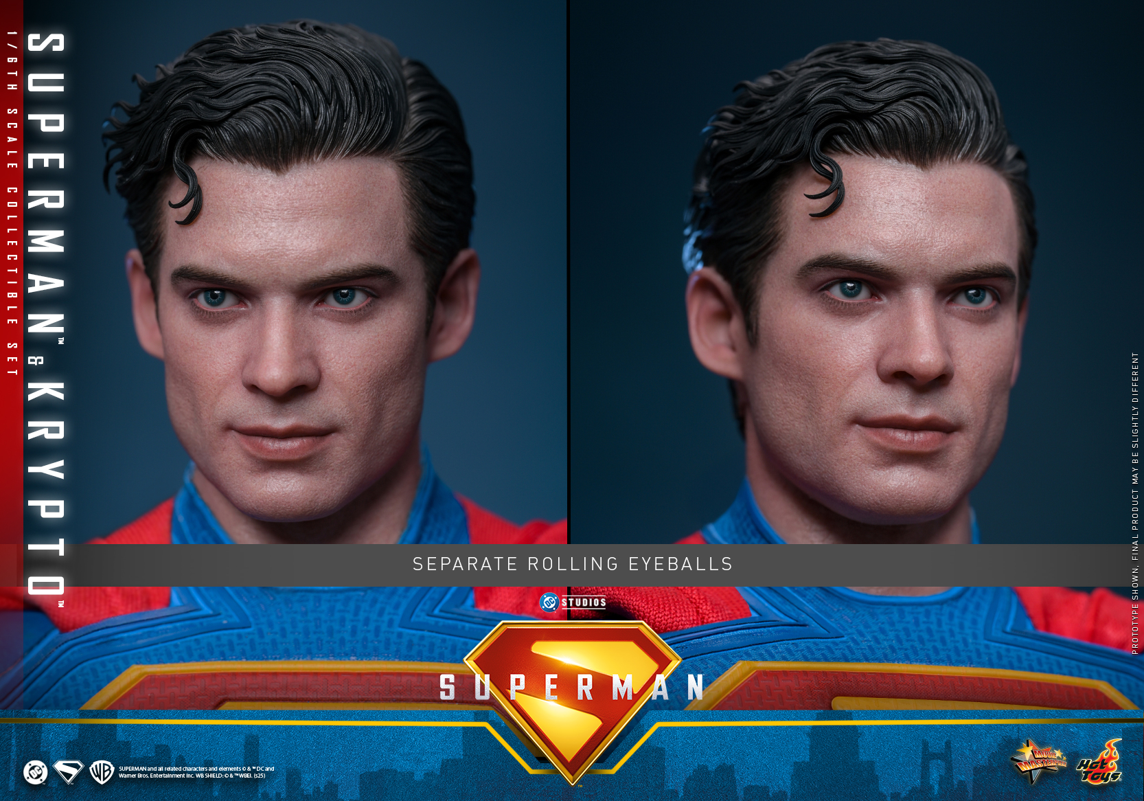 Hot Toys MMS812 Superman - Superman & Krypto