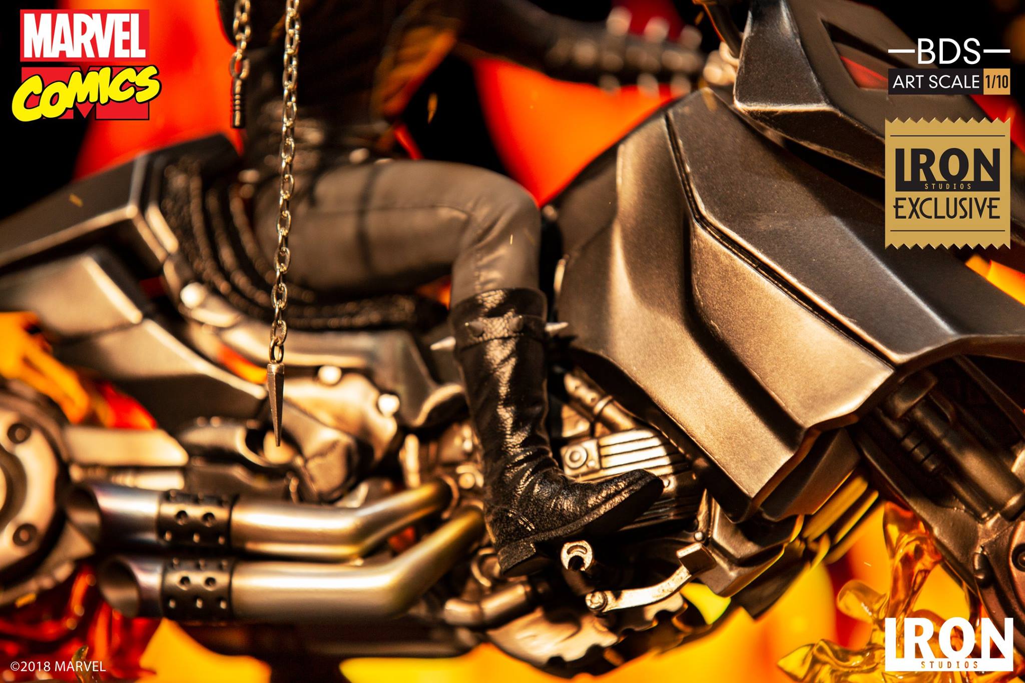 Iron Studios BDS Art Scale 1/10 Marvel Comics Series 5 - Ghost Rider (EX)