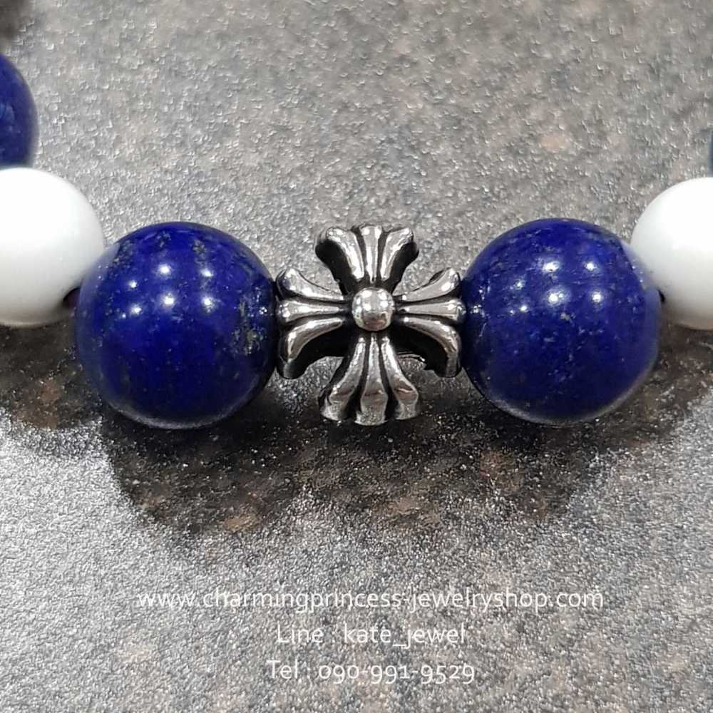 ตัวคั่นกางเขน สไตล์โครมฮาร์ท Cross Chrome Hearts Inspired 925 Sterling Silver