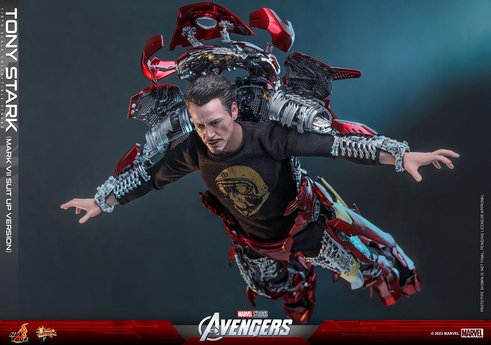 Hot Toys MMS718 1/6 The Avengers - Tony Stark (Mark VII Suit up Version)