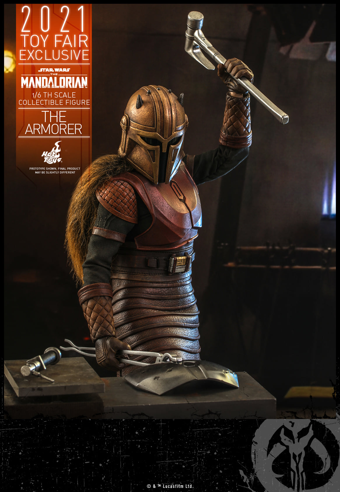 Hot Toys TMS044 1/6 Star Wars: The Mandalorian™ - The Armorer™ [Toy Fair Exclusive 2021]