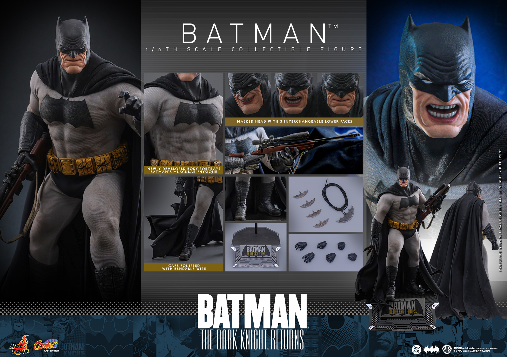 Hot Toys CMS024 Batman: The Dark Knight Returns - Batman