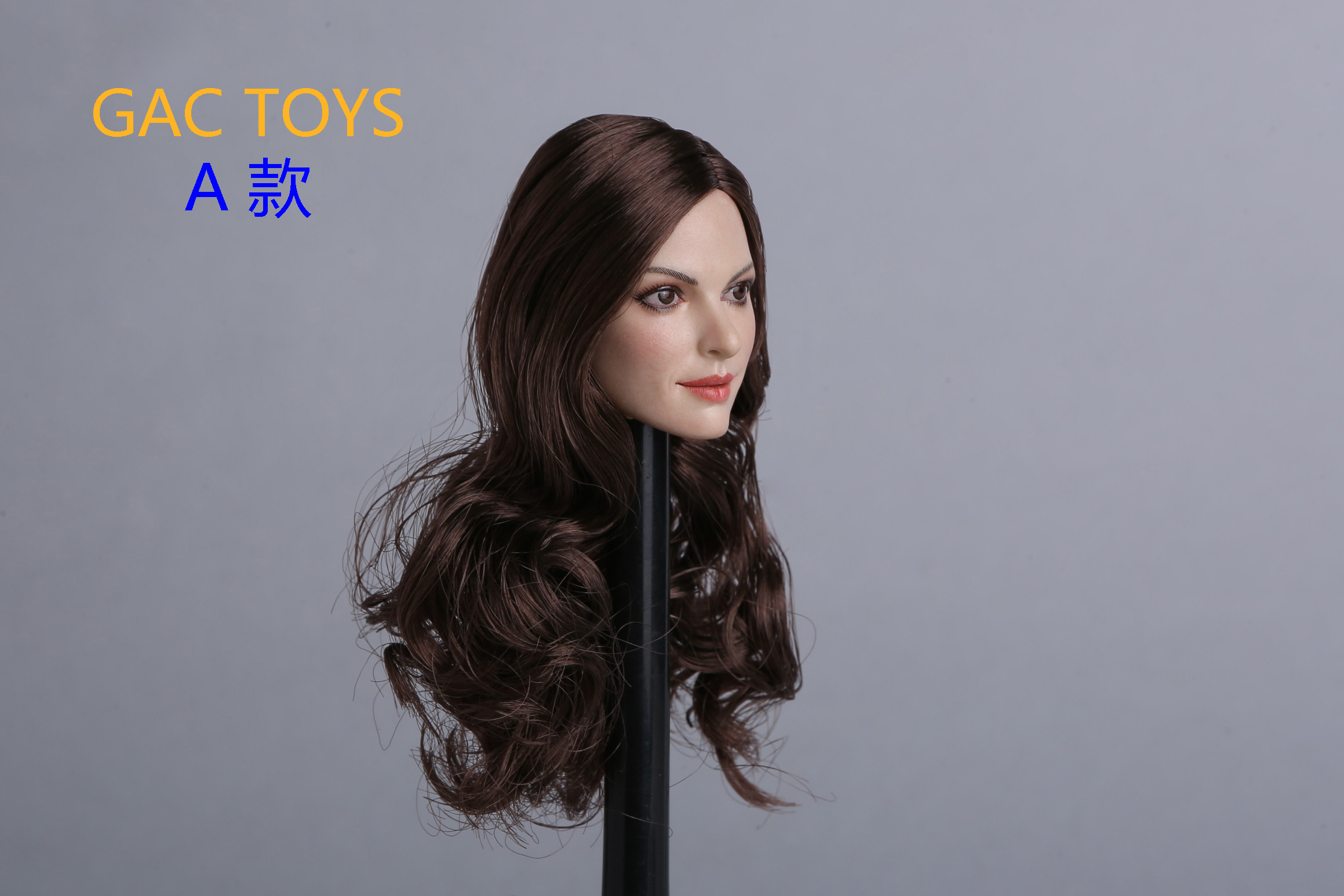 GACTOYS GC012B Beauty headsculpt (Short brown hair)