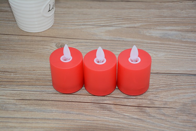 เทียน LED ไฟสะบัดขนาดเล็ก ขนาด 4.7x7.5 เซนติเมตร