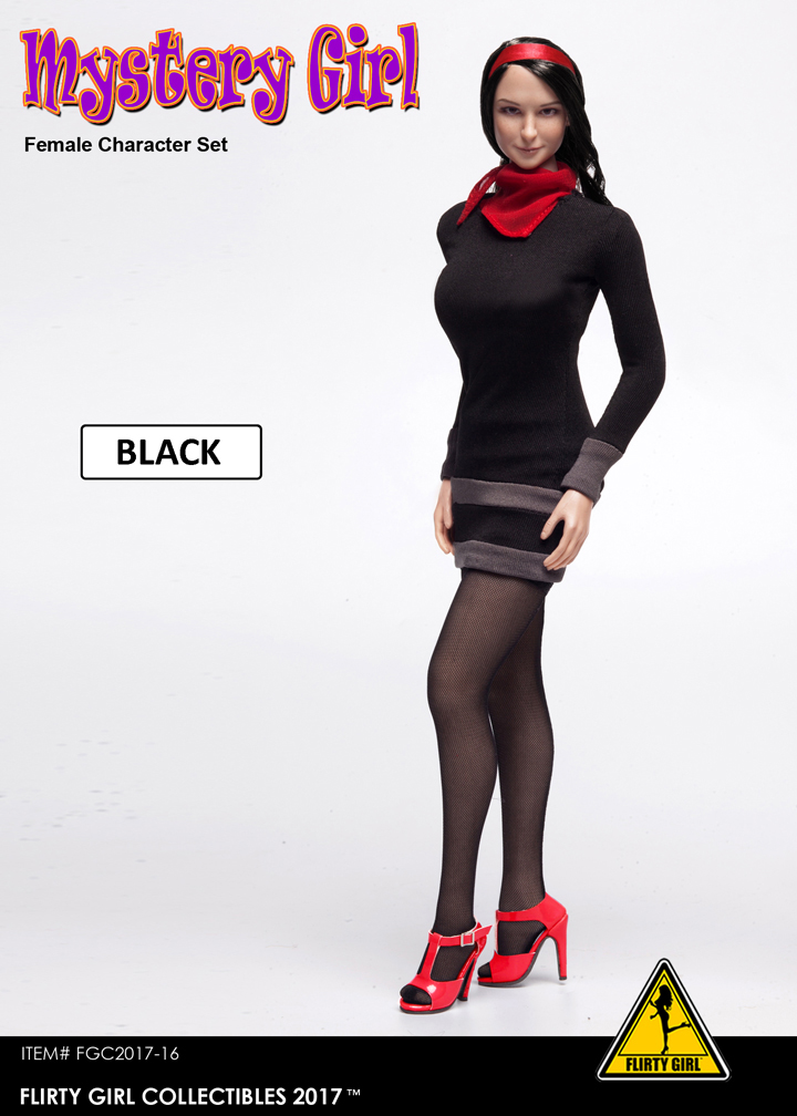 FLIRTY GIRL COLLECTIBLES 1/6 FGC2017-16 ,18 ,19 "MYSTERY GIRL" Female Character Set