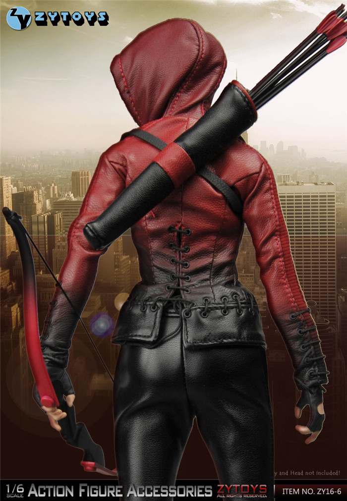 ZY TOYS ZY16-6 Red bow + Women leather set